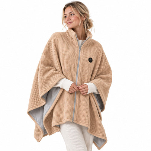Wearable Heated Blanket Shawl | Portable USB-Powered Warmth for Home, Work & Outdoors