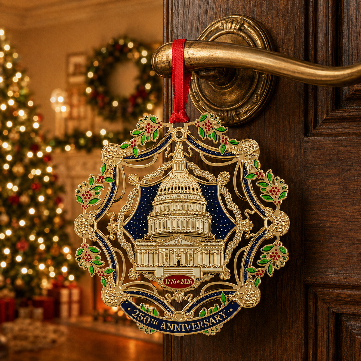 🔥250th Anniversary Commemorative Ornament – The Capitol