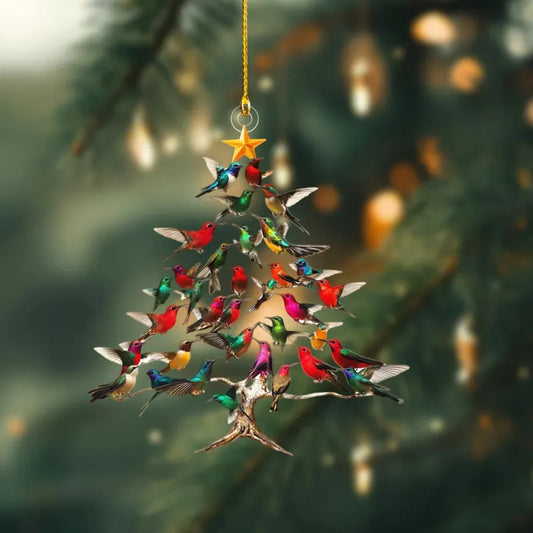 🐦2026-new-release-49-off🎄Hummingbird Christmas 3D Ornament