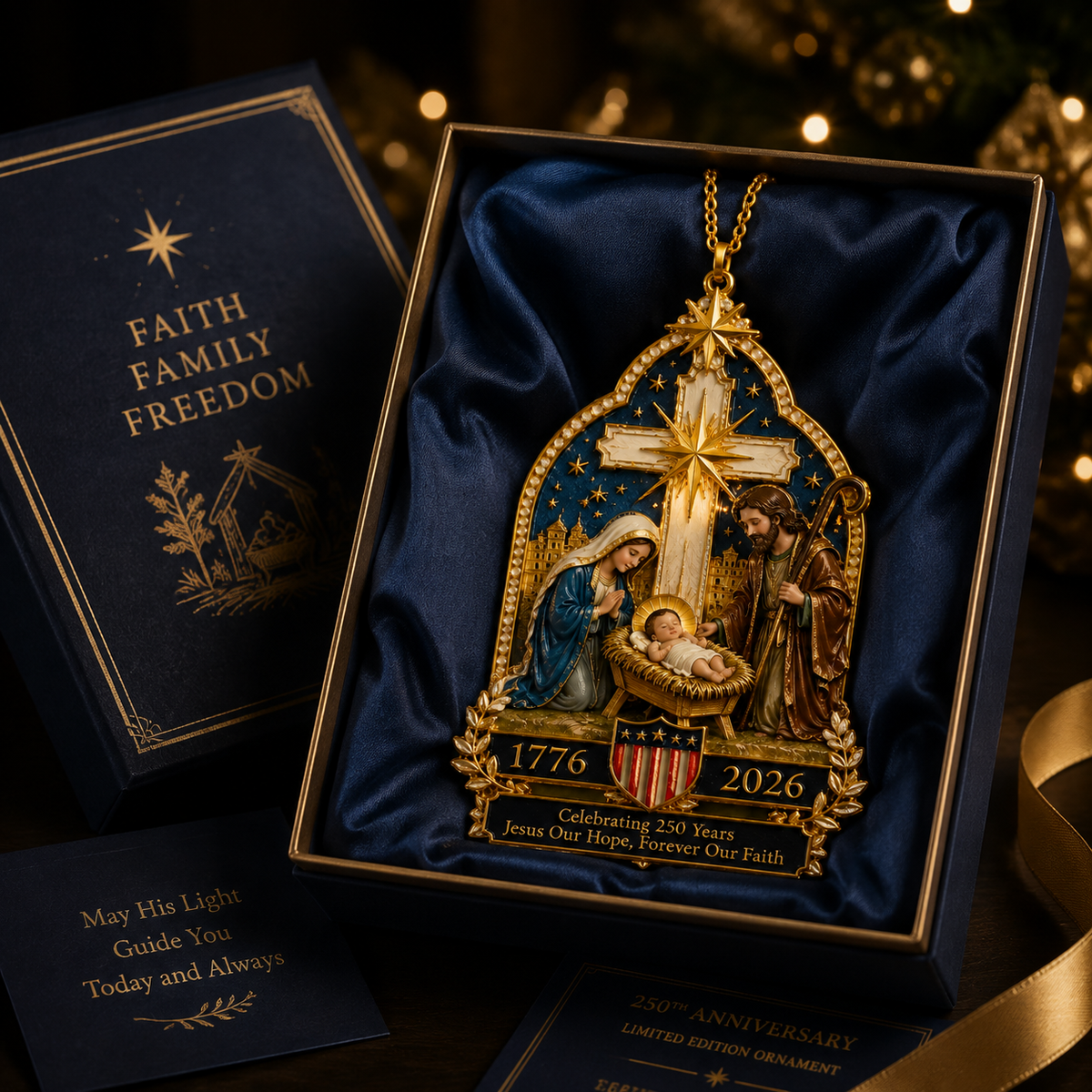 Nativity Scene Christmas Tree Ornament – Limited Anniversary Edition | pinkdiy