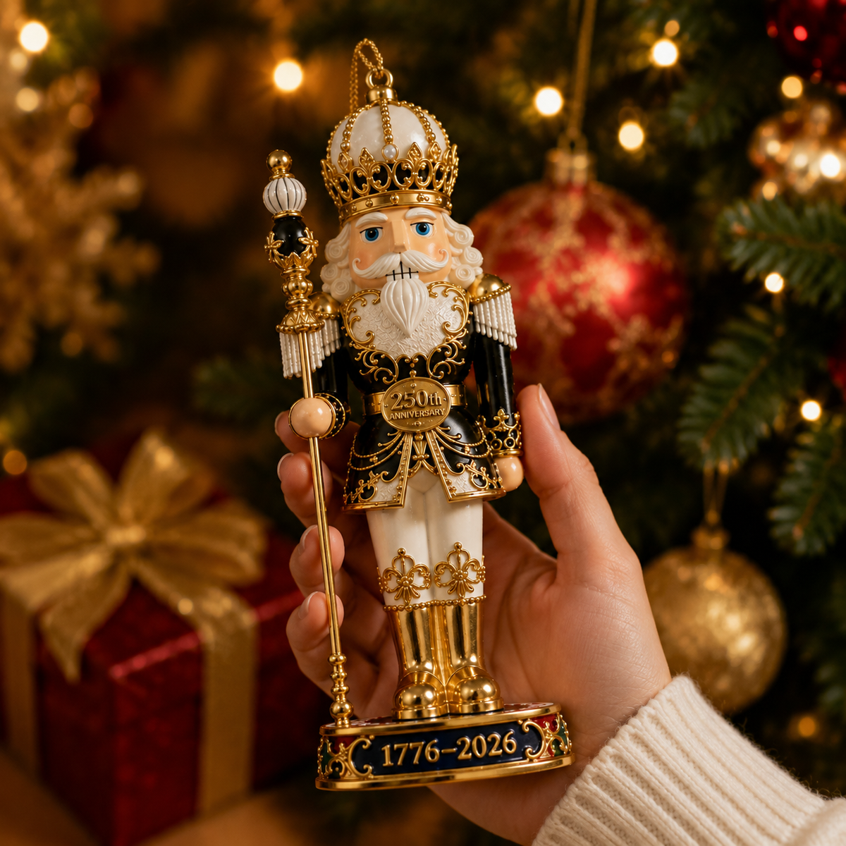✨2026 America 250th Anniversary Imperial Nutcracker King Ornament