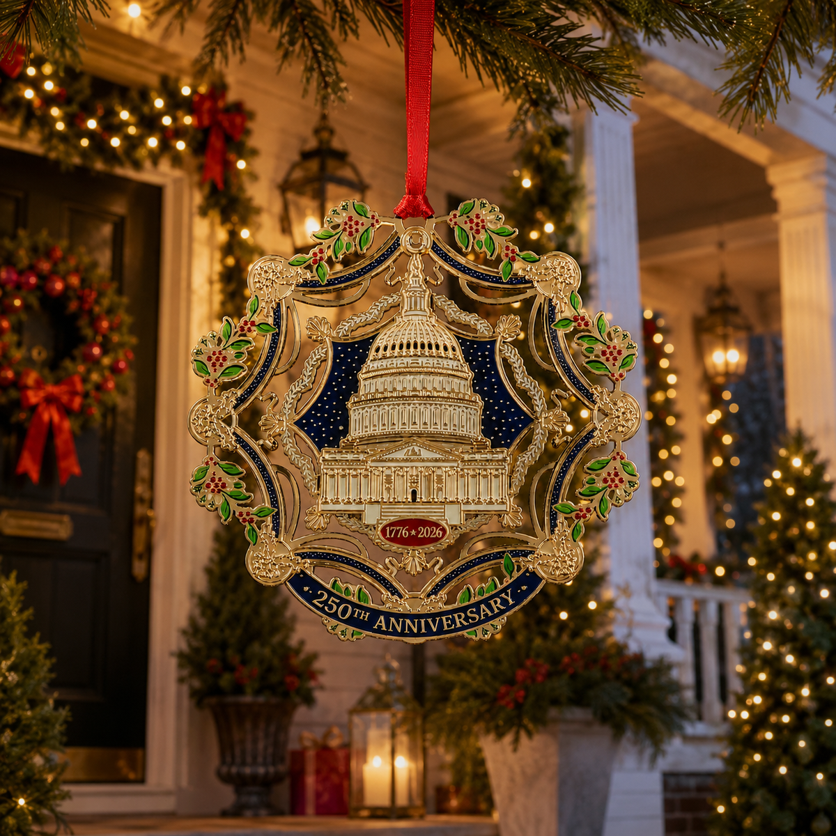 🔥250th Anniversary Commemorative Ornament – The Capitol