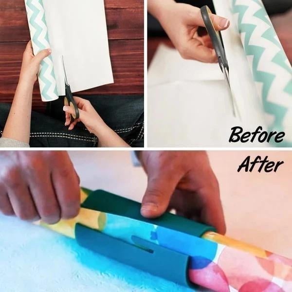 🎅EARLY CHRISTMAS SALE - 🔥Sliding Wrapping Paper Cutter(BUY 2 GET 2 FREE NOW)