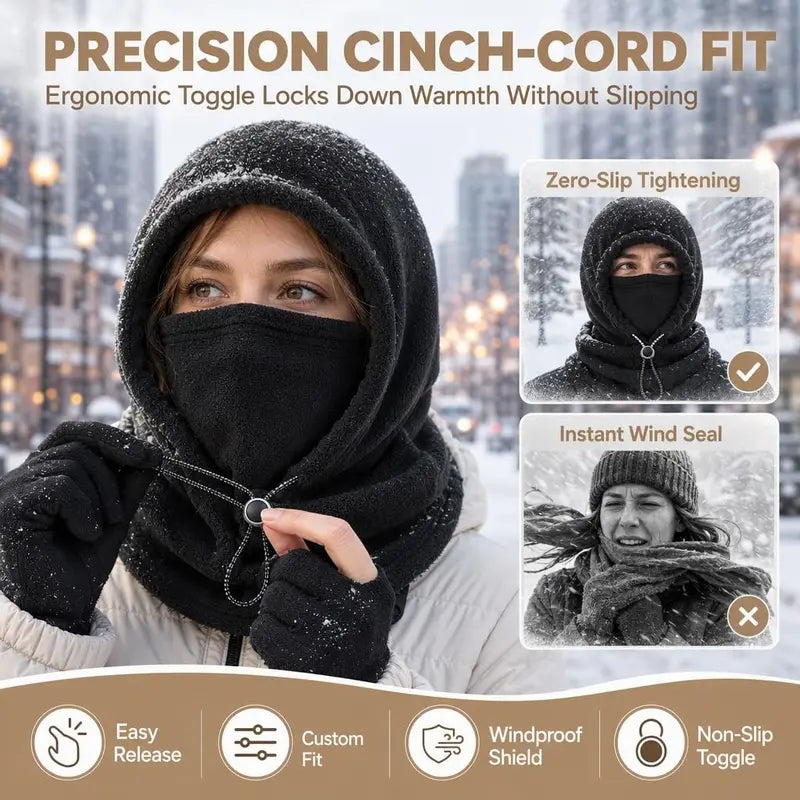 49% OFF TODAY🔥 Warm Winter Sherpa Hat – Cozy, Soft & Cold-Weather Ready