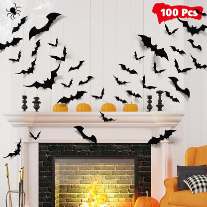 LUDILO 135Pcs Christmas Decorations Window Clings Snowflakes Window Decals
