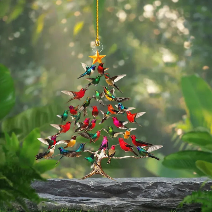 🐦2026-new-release-49-off🎄Hummingbird Christmas 3D Ornament