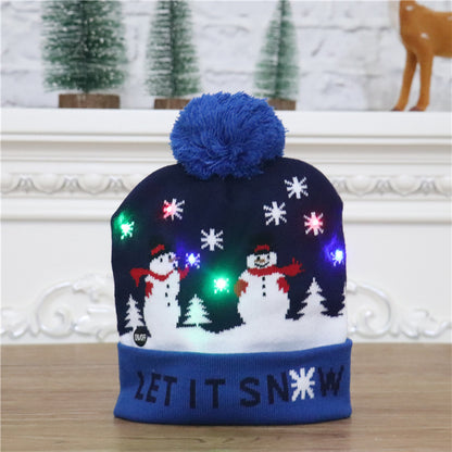 🎁2022 EARLY CHRISTMAS SALE - CHRISTMAS LED LIGHT KNITTED BEANIES