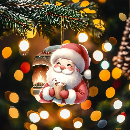 2026 New Christmas Tree Decoration Santa Claus Decoration