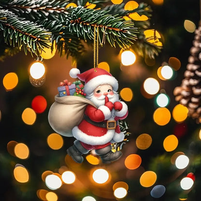 2026 New Christmas Tree Decoration Santa Claus Decoration