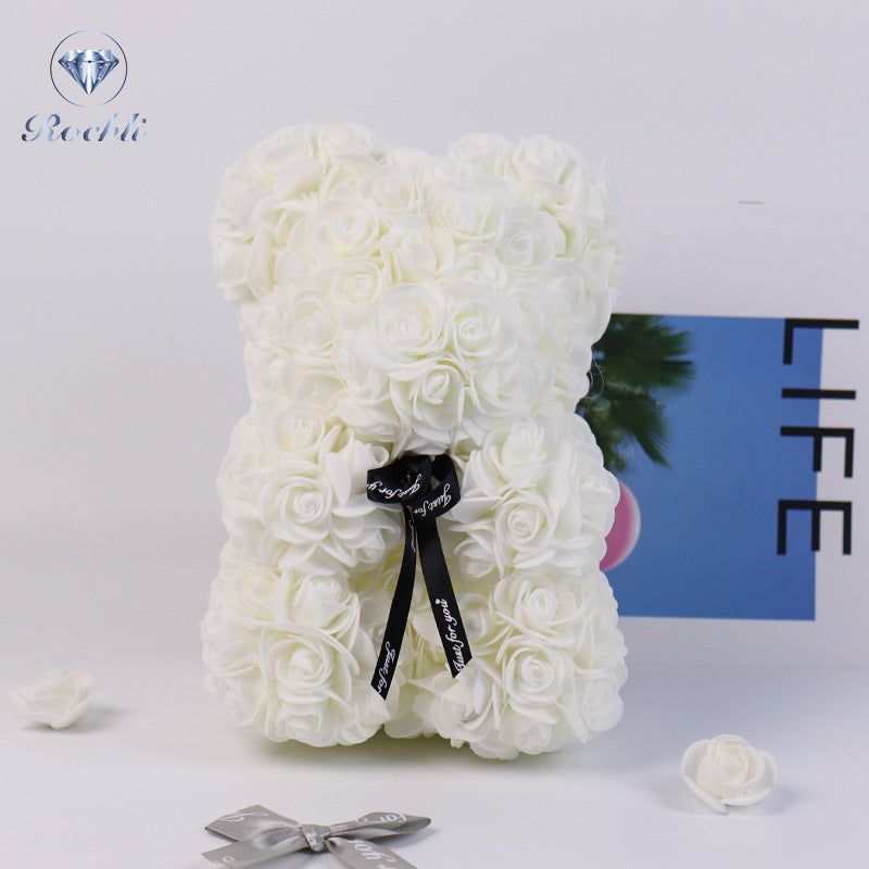🎄Exclusive Christmas 60% discount🎄Preserved flower rose bear gift