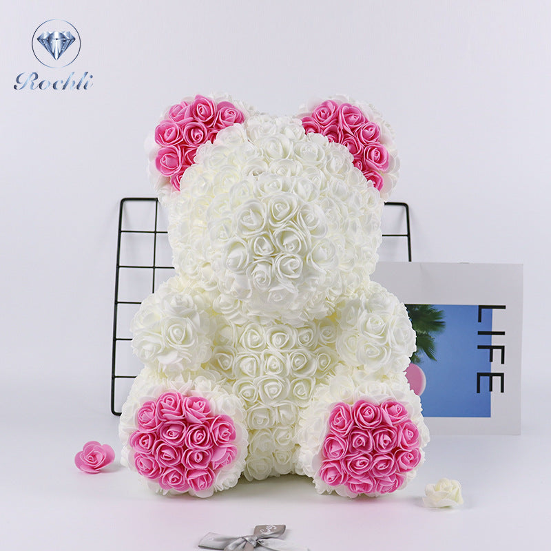 🎄Exclusive Christmas 60% discount🎄Preserved flower rose bear gift