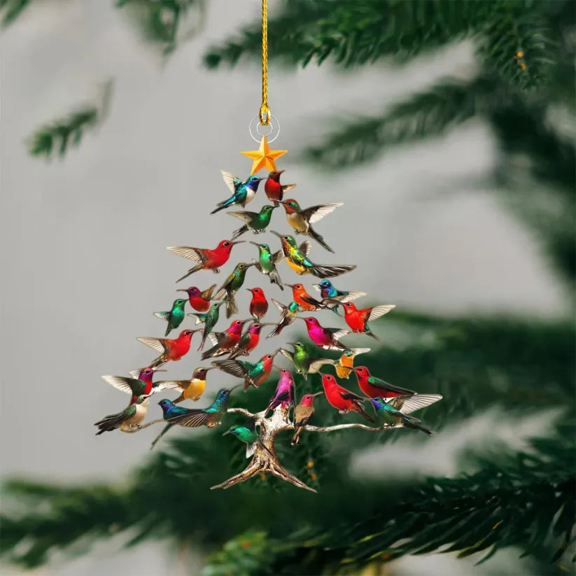 🐦2026-new-release-49-off🎄Hummingbird Christmas 3D Ornament