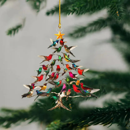 🐦2026-new-release-49-off🎄Hummingbird Christmas 3D Ornament