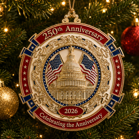 🔥250th Anniversary Commemorative Ornament –  Capitol