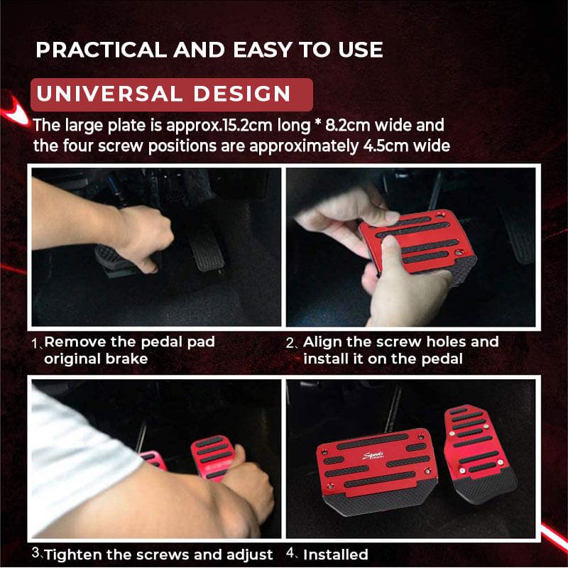 🚗 50% OFF! 🔥 Car Anti-Skid Pedal - Secure Grip & Easy Install, Prevents Foot Slipping for Safe Driving ⚡📦